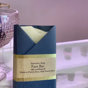 Seawater Soap Face Bar made with Local Hemp Oil in Puerto Rico, with Puerto Rico at Rosita Nail Lounge & Spa in Rincón